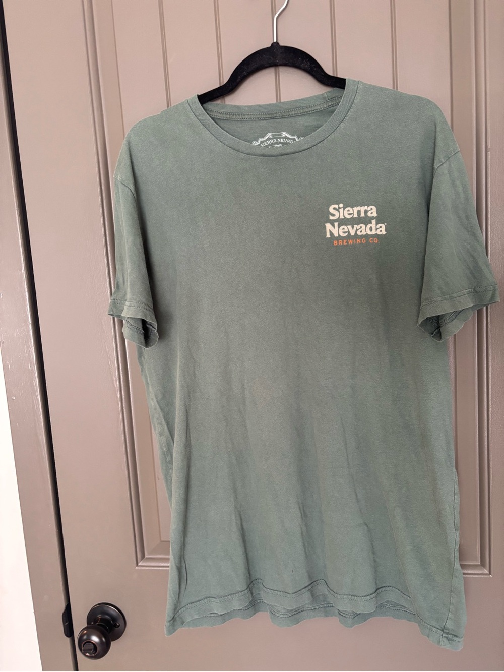 Men's Green Sierra Nevada Logo T-Shirt